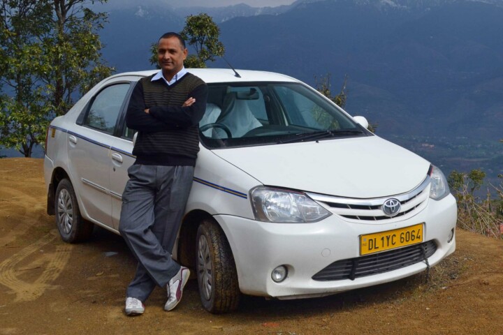 Private driver and 4 seater vehicle